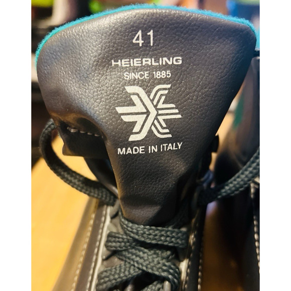 Heierling Cross Country Ski Boots Size EU 41 US 7.5 SNS Profil Gray/Teal Italy - Picture 6 of 9